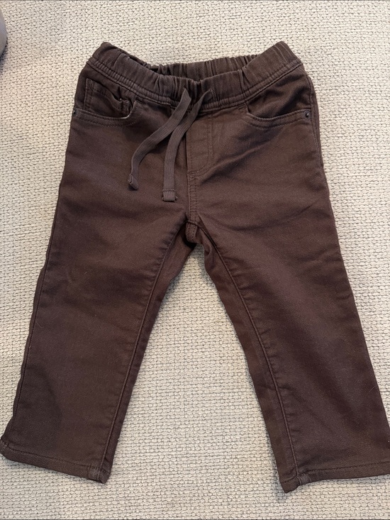 GAP Other - GAP Toddler Brown Pull-On Drawstring Jeans